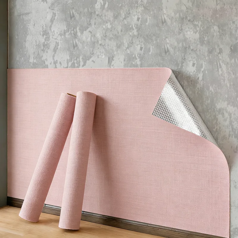 Solid Color Anti-Collision Self Adhesive XPE Foam Wall Stickers